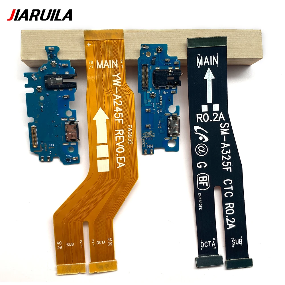 NEW USB Fast Charging Charger Board For Samsung A24 A32 4G A34 A54 5G Main Motherboard Flex Cable