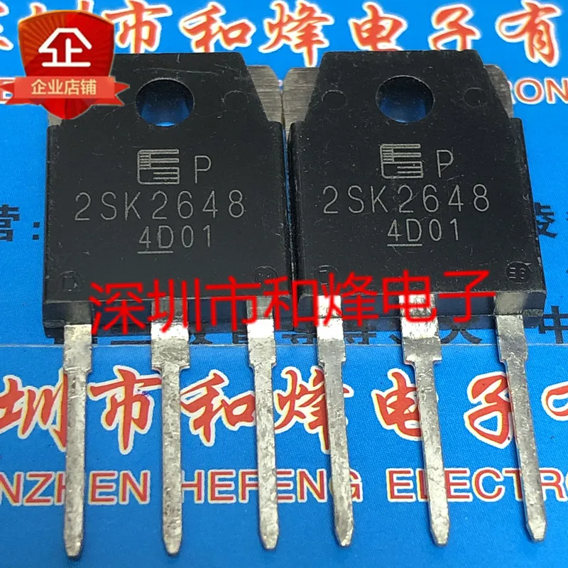 Free shipping  2SK2648 K2648  TO-3P 800V 9A      20PCS