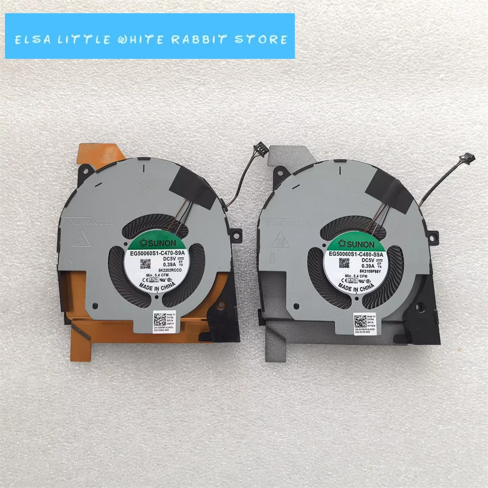 

FOR DELL Latitude 5511 Precision 3551 FAN 058FXF 0HY6C8