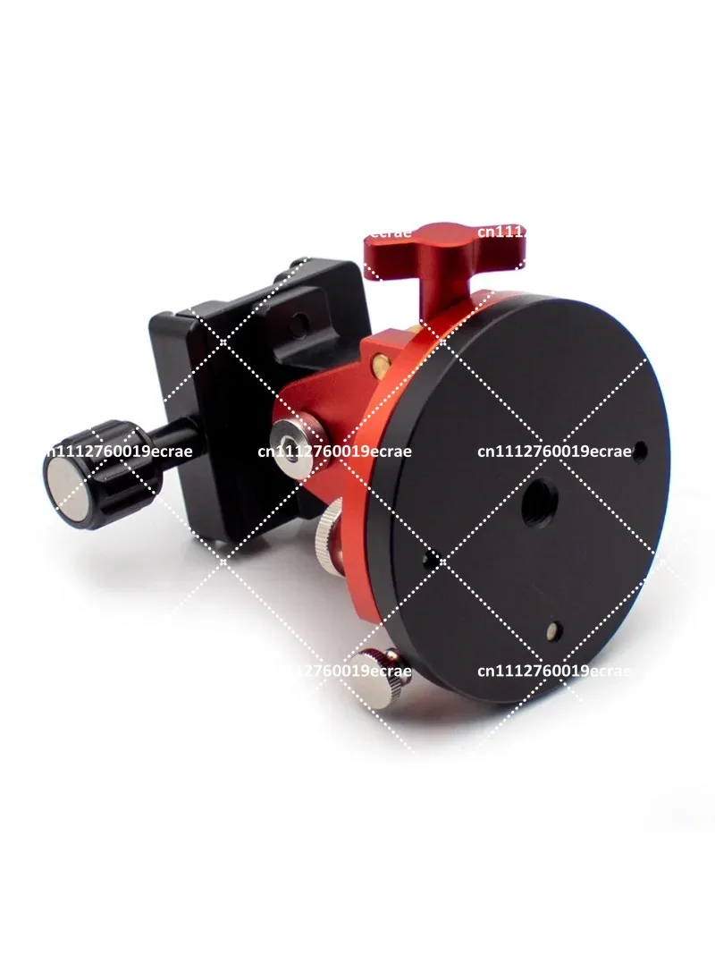 All Metal Equatorial Latitude Adjustment Bracket 60 Adjustable High-Precision Fine-Tuning Bracket with 3/8" Thread