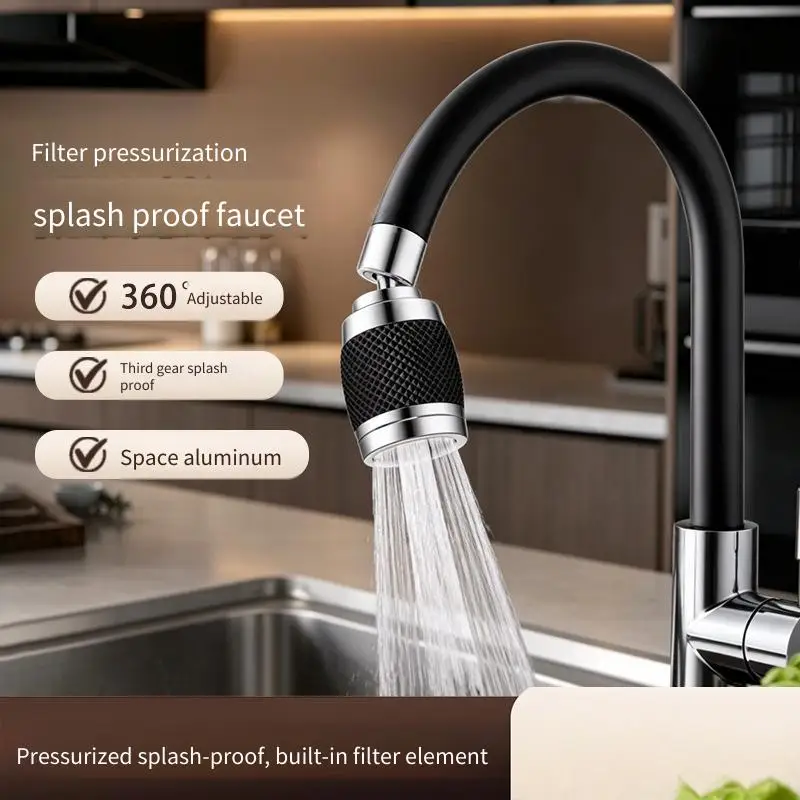 Kitchen Faucet Anti-splash Universal Extender Vegetable Basin Faucet Filter Nozzle Pressurized Aerator
