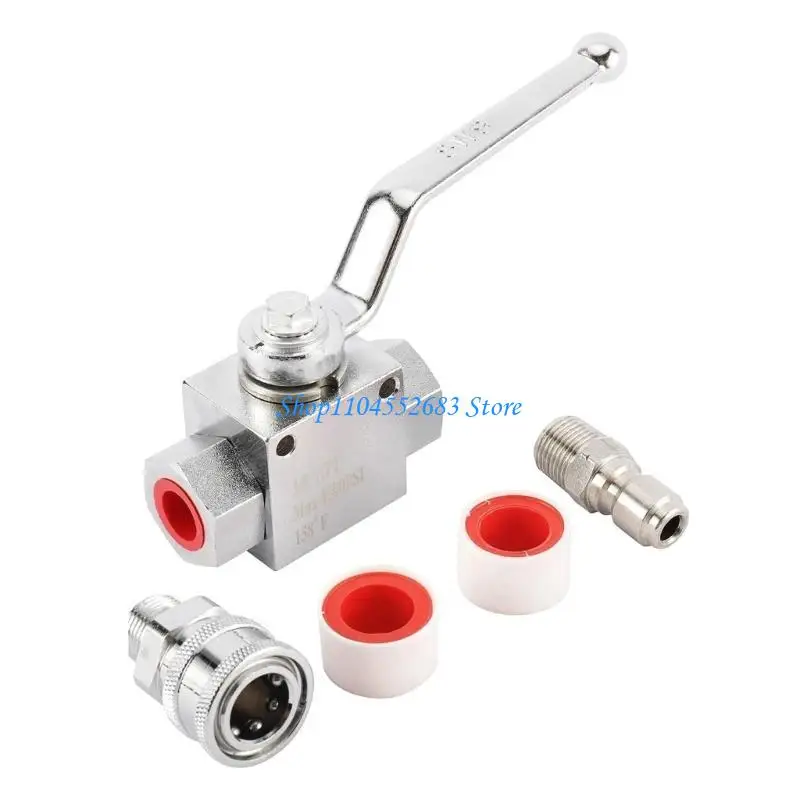 Y6GD Professional Stainless Steel  Valves set 4500PSI Leak Resistant  Valves