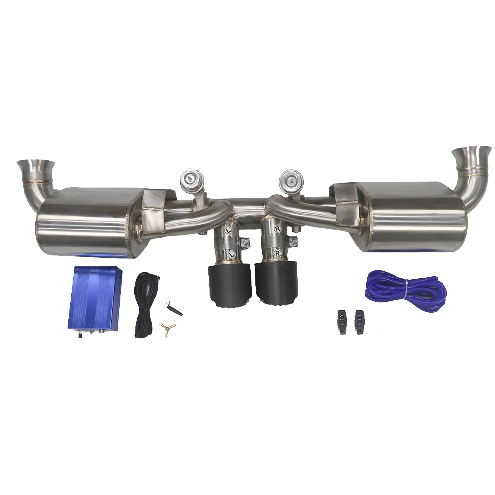 

Заводской магазин, звук пристрастный выпускной коллектор Valvetonic, выхлопная труба для Porsche991.2 GT3, тренд уличной моды