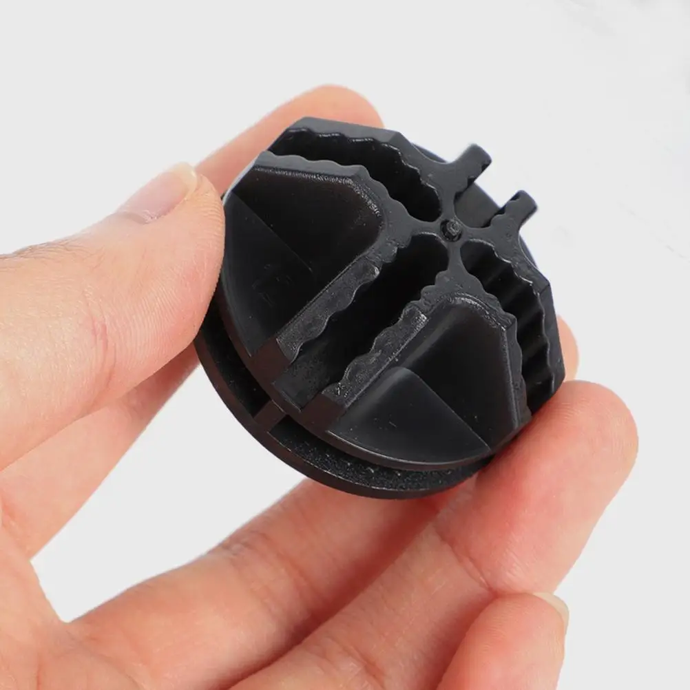 30-częściowa klamra do szafy na buty Stojak do przechowywania Okrągłe plastikowe złącza stałe Złącza przewodów