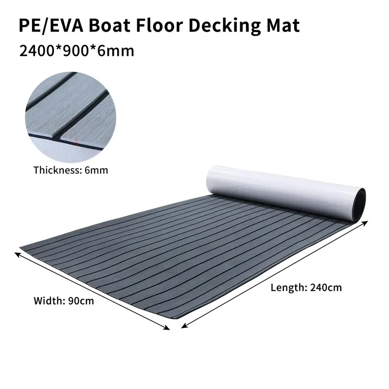 Boat Floor Covering High Density Excursion Boat Adhesive Eva Foam Sheets Foam Faux Teak Deck Flooring Mats
