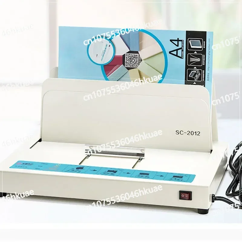 Hot Melt Binding Machine Contract Tender Financial Certificate A4 Book Envelope Automatic Glue Binding Machine