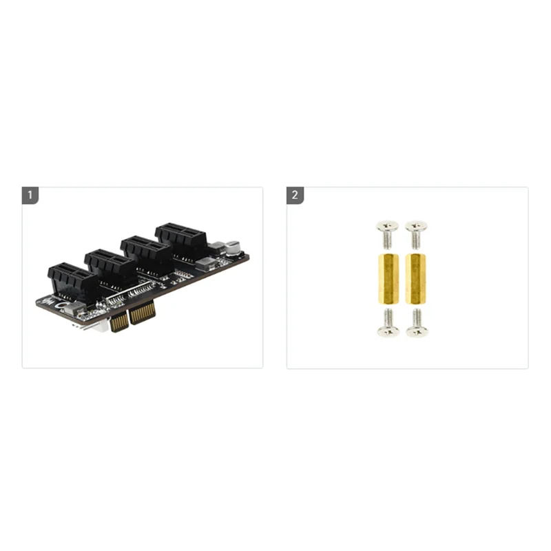 

For Raspberry Pi CM4 Pcie Gen 2X1 Expansion Card With 1 Trailer And 4 Channels Of 12V Stable Operation Without Driver