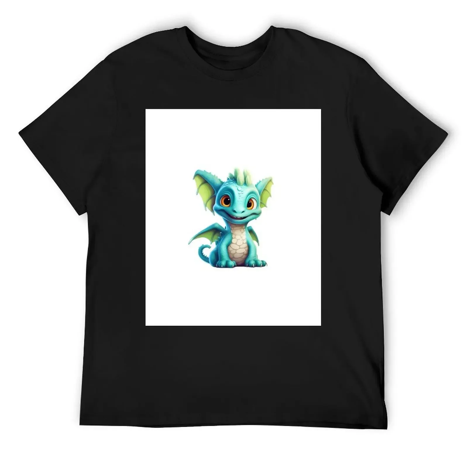 Baby dragon / baby dragon T-Shirt sports fans oversized basketball graphic tees clothing for men