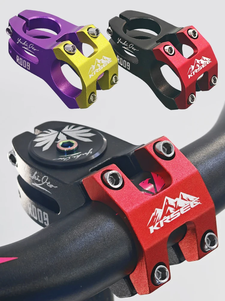 AliExpress KRSEC MTB Short Stem 31.8x28.6mm High-Strength Handlebar Stem Aluminum Alloy Bicycle Bridge Racing Downhill Bike Road Bike Stem