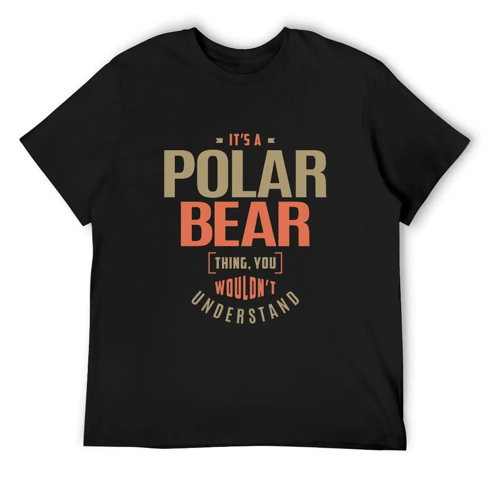 

Polar Bear T-Shirt T-shirts man shirts graphic tees summer 2025 plus size tops mens funny t shirts