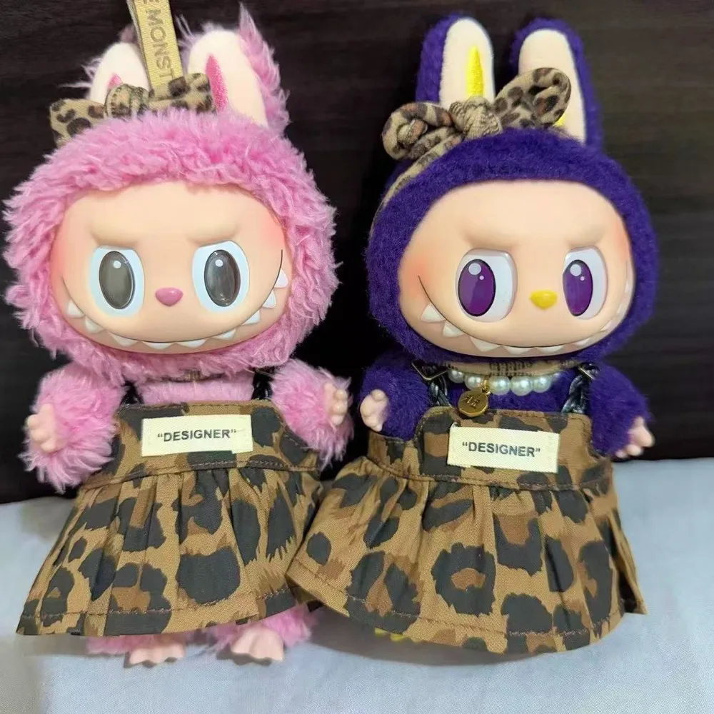 Mini Pluche Pop Kleding Outfit Accessoires Voor Korea Kpop Exo Labubu V1 V2 Idool Poppen Pit strip klimmen pak Kleding Gift