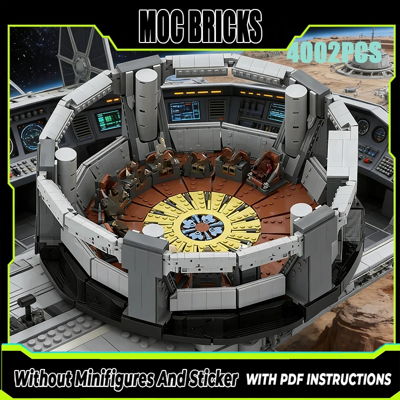 

Новинка! Конструктор Planet Moc: Модульный Зал Совета. Подарочный набор для детей. Игрушка для самостоятельной сборки.