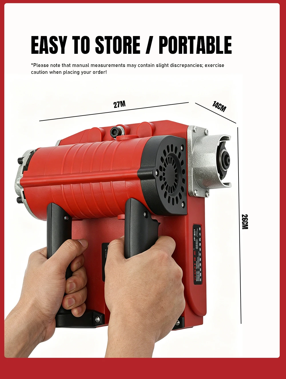 Electric Wall Planer Handheld Wall Planing Machine Dust-Free Shovel Concrete Too