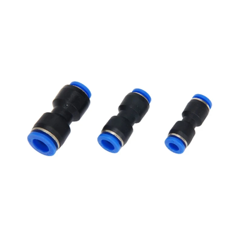 PG Pneumatic Quick Fitting Cylinder 4/6/8/10/12/14/16MM Air Water Hose Straight Type Connector Valve Connect Tube