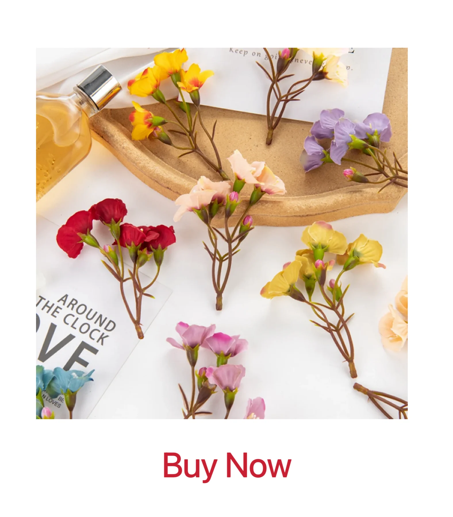 Künstliche Blumen Seidenrosen UV-Schutz für Draußen Hochzeit Party Brautsträuße Heim Garten Zimmer Hof Deko Günstige DIY Geschenkbox – Detail 5