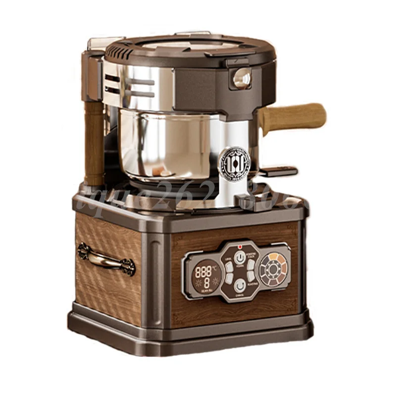 Small Portable Coffee Roaster Machine Coffee Bean Electric Roasting Roaster for Home Automatic Roasting of Green Coffee Beans