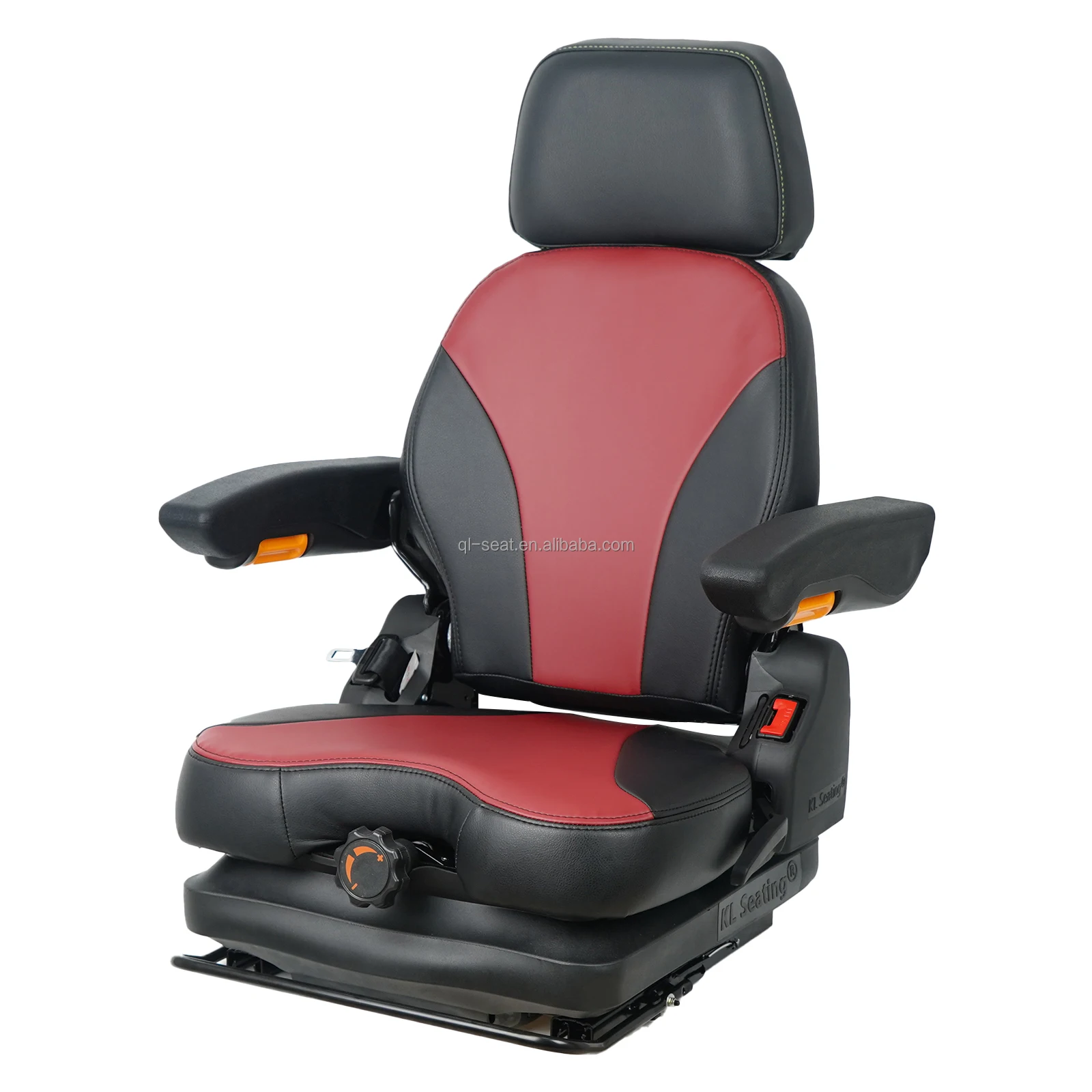 Nuevo asiento de carretilla elevadora con amortiguador de airbag para granjas