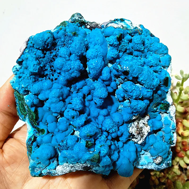 Natuursteen Chrysocolla Kristal Rauw Gesteente Mineraal Exemplaar Feng Shui Crystal Chakra 'S Reiki Healing Room Decoratie