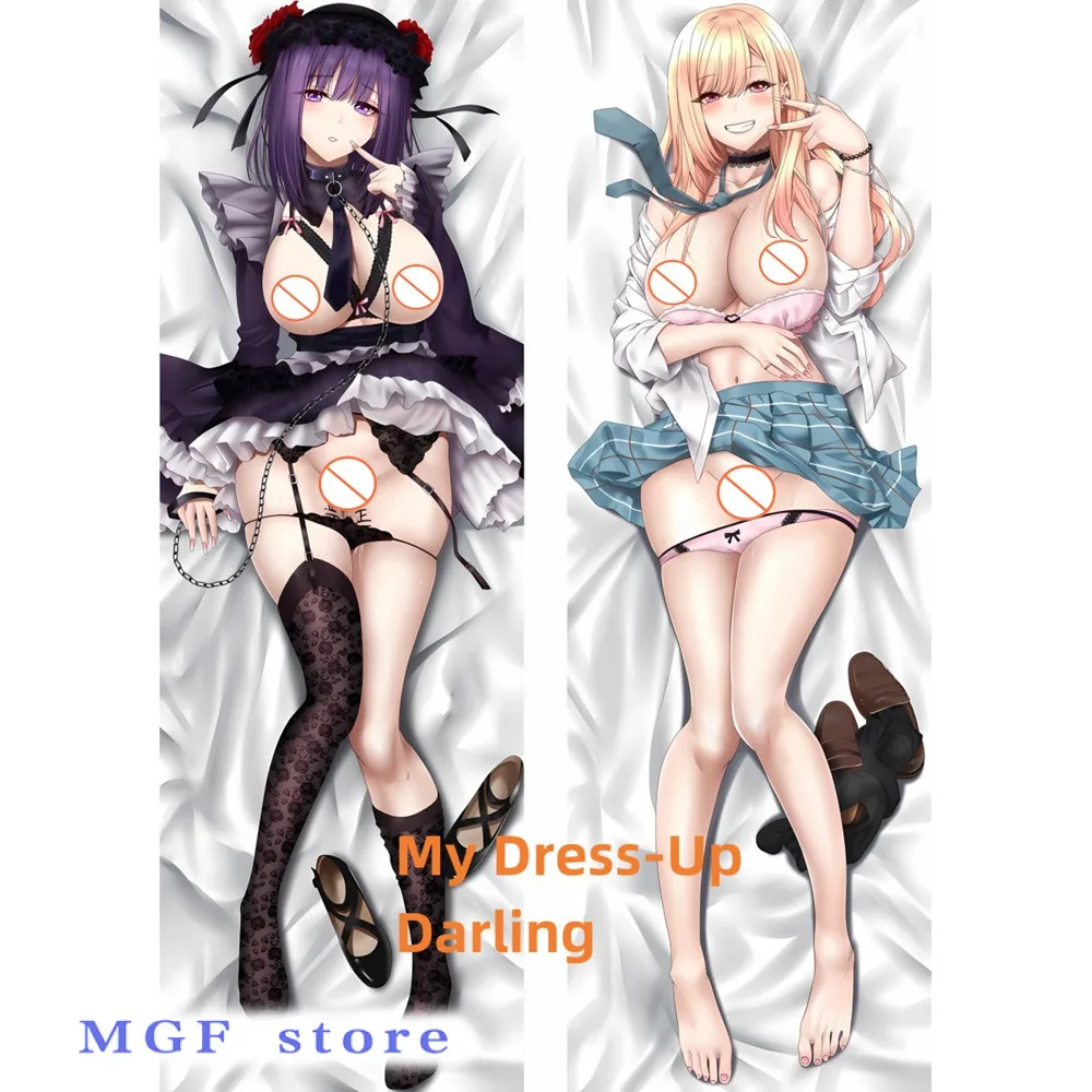 

Dakimakura Anime Pillow Case My Dress-Up Darg Double-Sided Print Of Life-Size Body Pillowcase Gifts Can Be Customized