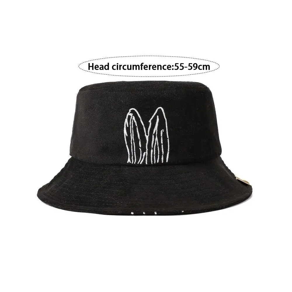 Cute Cute Cartoon Rabbit Ear Bucket Hat Casual Breathable Women's Sunshade Hat Fisherman Hat Spring Summer