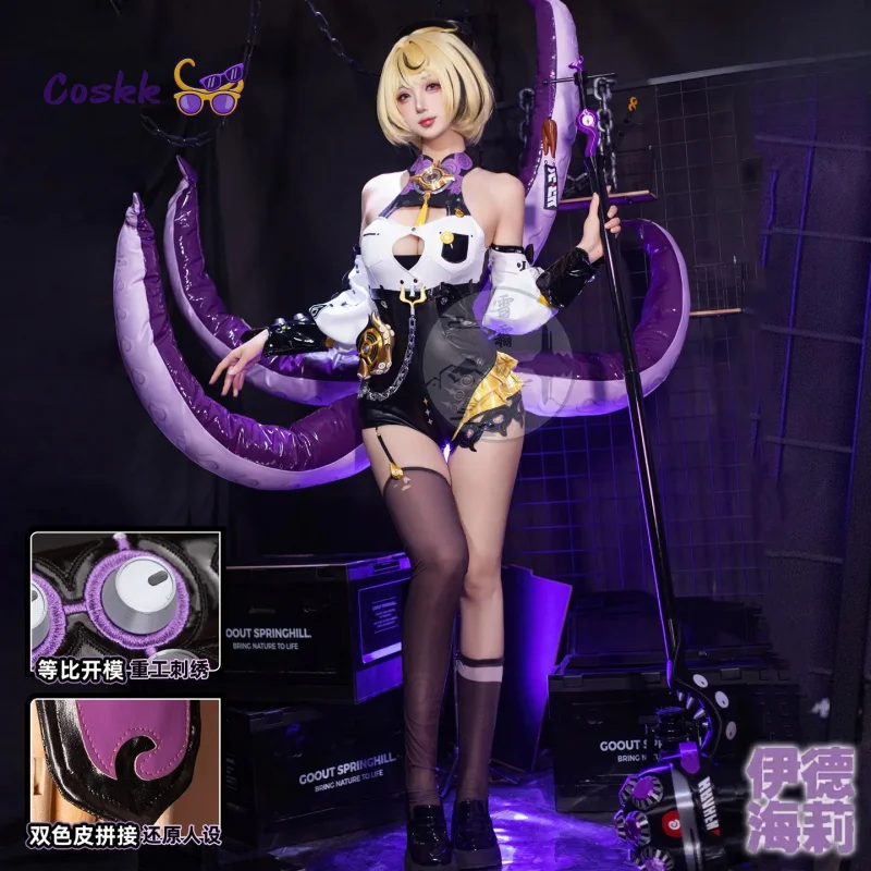 Juego Zenless Zone Zero Yidhari Murphy Cosplay disfraz capa uniforme Halloween carnaval fiesta PlayRole ropa para mujeres