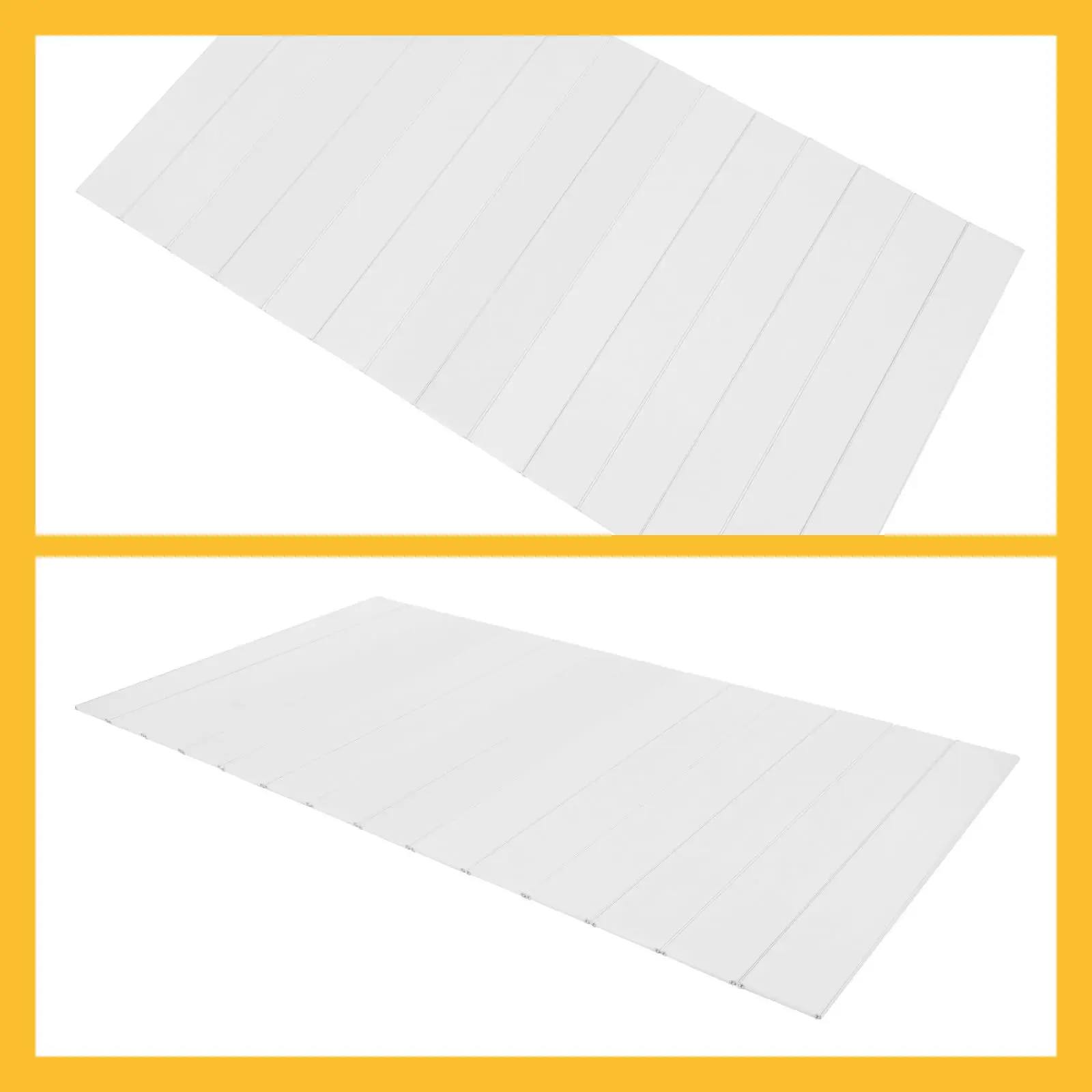 Cubierta para bañera 59.06*31,5*0,26 pulgadas, bandeja para bañera rectangular de carga de 5Kg/11,02Lb, cubierta aislante plegable para bañera, Pvc Shu