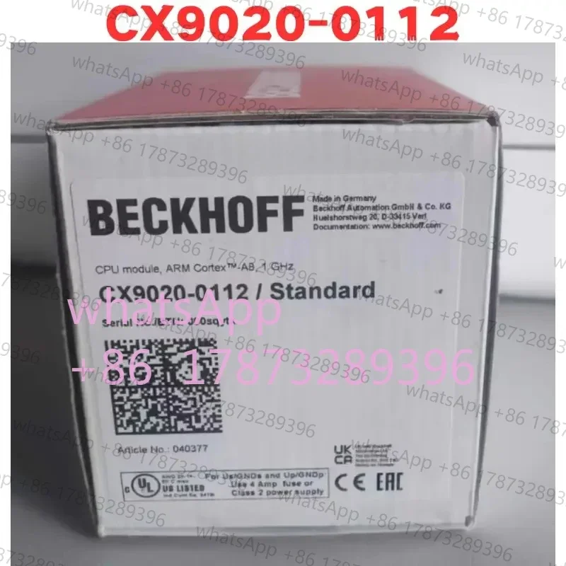 

Совершенно новый оригинальный модуль CX9020-0112 CX9020 0112.