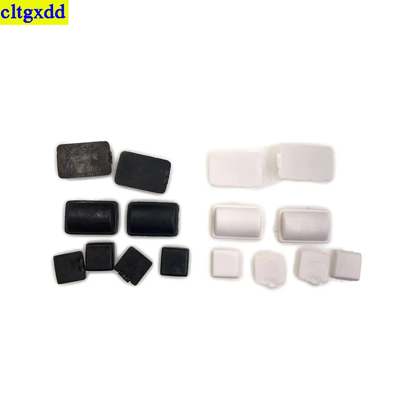 Cltgxdd 1 set FOR WII console anti slip rubber pad dust plug screw foot cover rubber pad replacement