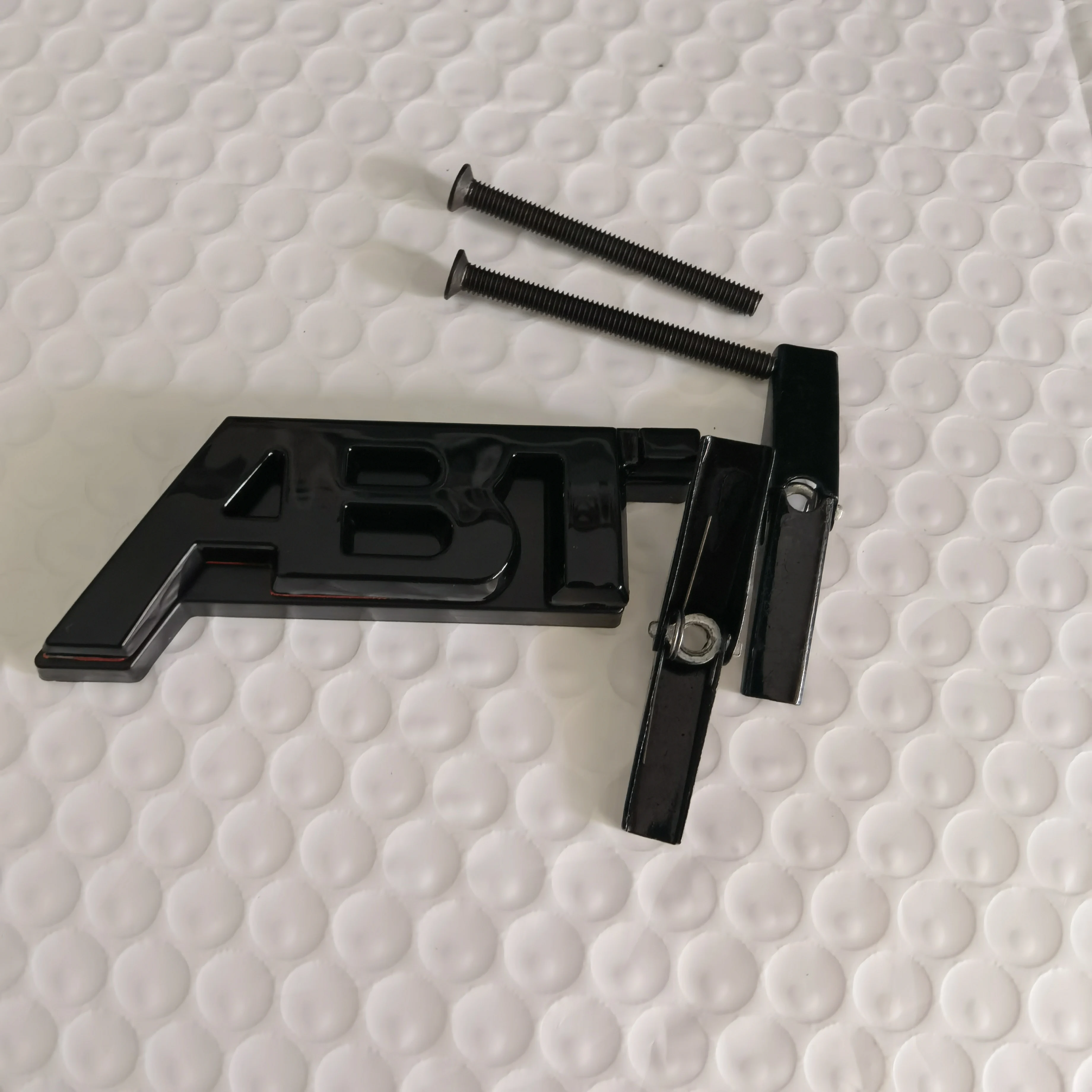 1 مجموعة ABT مصبغة لأودي ملصق أسود ABT شعار ملصق ABT الشوايات ملصق ل Volkswagen VW أودي تصفيف السيارة أودي الشارات