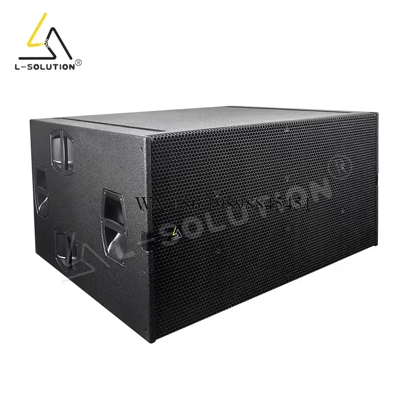 WMWMNU LSB22 High Performance Subwoofer Bass Speaker Box Dual 18 Inch Passive Live Sound System Subwoofer Speakers for Ground