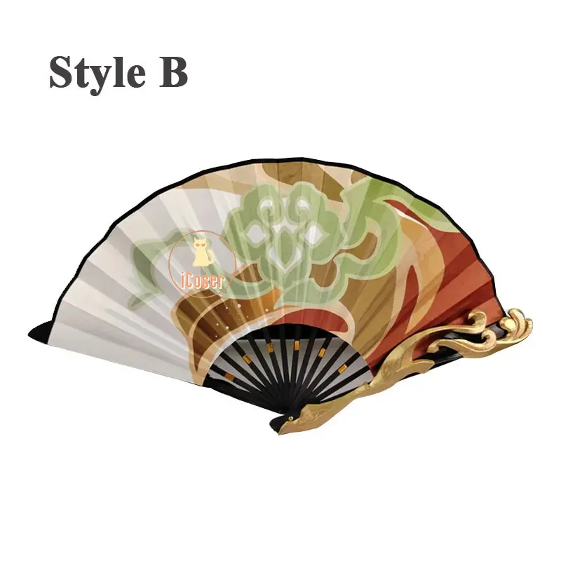 مروحة كوسبلاي تينغيون هونكاي ستار ريل، مروحة قابلة للطي فوكسيان سكاي فيرينج لجنة شيانتشو لوفو، ملحقات حفلات الهالوين، لعبة