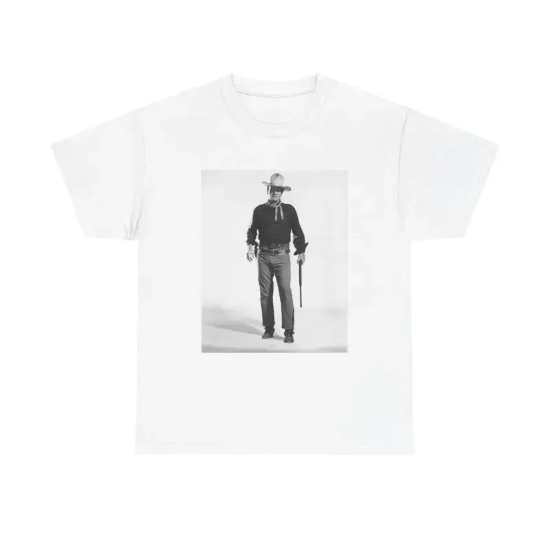 The Man Who Shot Liberty Valance T Shirt Vintage Poster Heavy Cotton