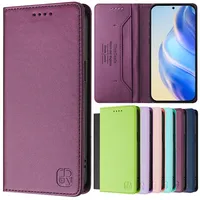 Luxury Anti-thef Wallet Flip Cover Phone Case For Xiaomi Poco X7 Pro Mi C75 4G M7 PocoM7 Pro 5G Leather Cases Magnet Solid Coque