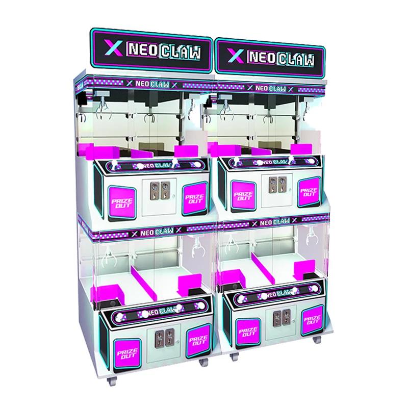 

Chinese Gamer Cute Peluche Pour Mini Doll 2 Claw Machine Prizs Sleeves Claw Mini Ball Custom Mini Claw Machine With Base