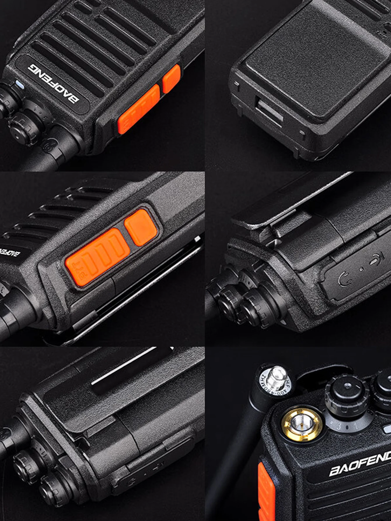 2 قطعة Baofeng 888SPLUS UHF 400-470 ميجا هرتز المحمولة المحمولة اتجاهين راديو مجموعة 16 قنوات 3-5 كجم تشغيل الاتصالات سيارات الدراجات النارية