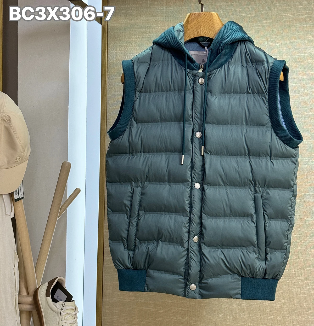 BILLIONAIRE BLKA CPTG Vest Cotton men 2025 Autumn Winter Thick New keep warm light comfortable big size M-4XL high quality Coat