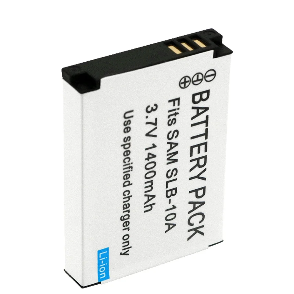 SLB-10A SLB 10A SLB10A Camera Battery for Samsung SL102 SL202 SL420 SL620 SL820 HZ10W HZ15W ES55 L100 L110 L200 L210 Batteries