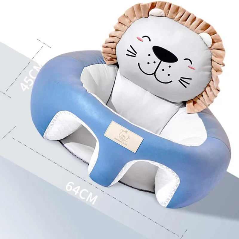 0-6 year old new baby learning seat, baby sofa, anti fall plush toy doll, multifunctional newborn learning sitting tool