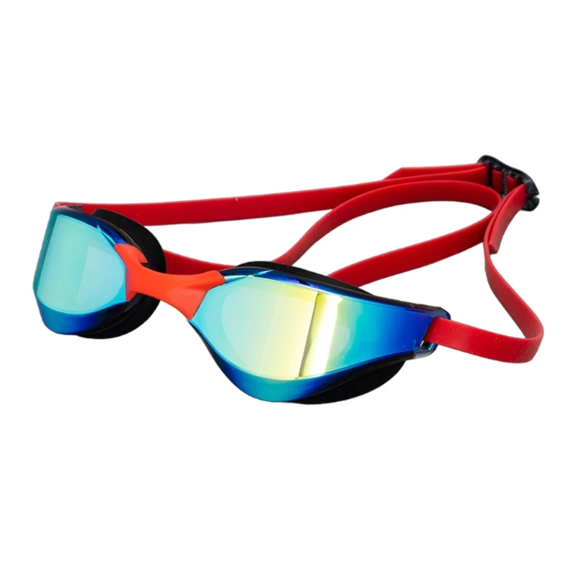 Antifog Swim Goggle Adult No Leaking UV Protections Clear Antifog Swim Goggle with Soft Silicones, Adjusted