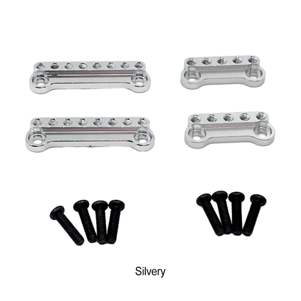 Aluminum Alloy 1/12 Shock Absorber Bracket RC Upgrade Part 8x Steady Shock Absorber Amount For MN D90 RC Car Part