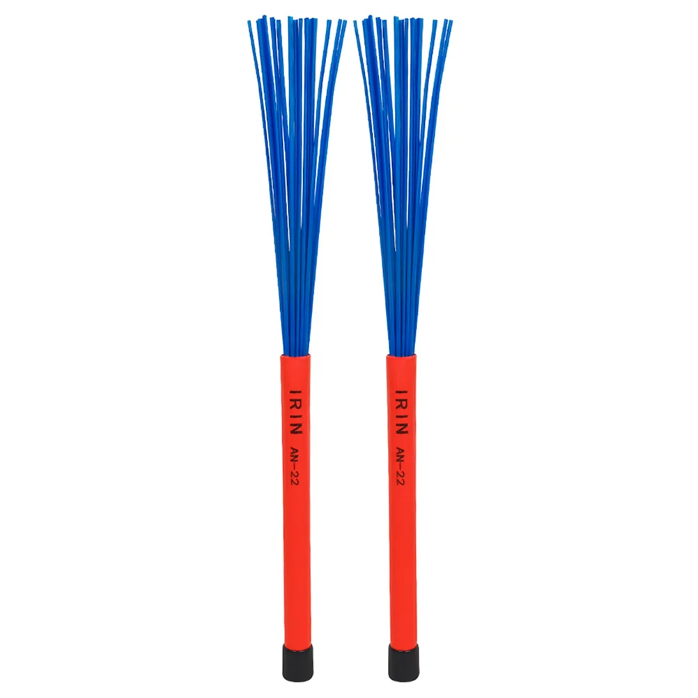 

Retractable Accessories Wire Drums Plastic Percussion Kit Durable Non-Slip Handle Easy Carry Professional Set Jazz Reliable
