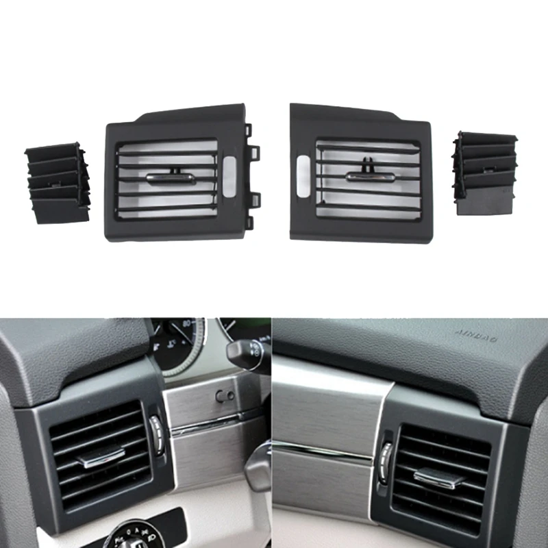 Car Dashboard A/C Air Vent Grille Cover For Mercedes Benz GLK X204 2008-2012 Air Conditioner Outlet Panel