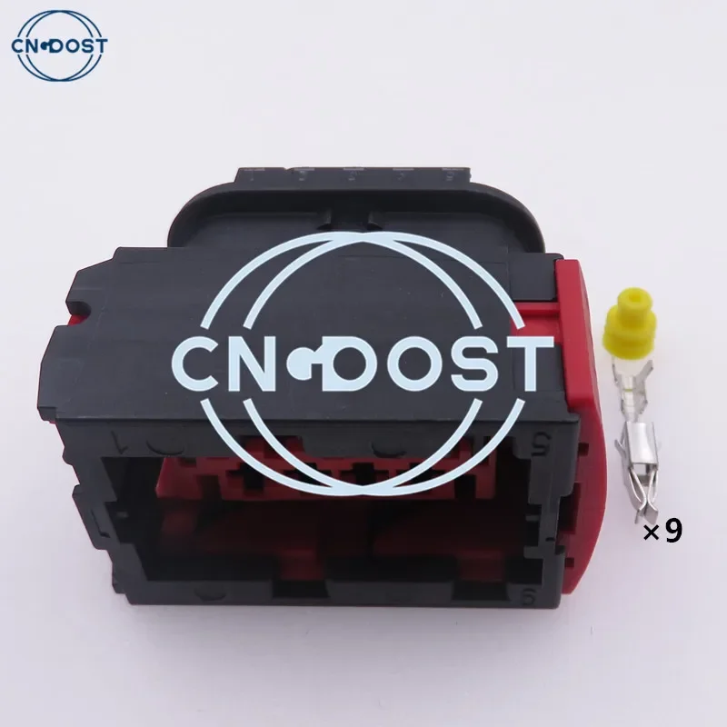 1 Set 9 Hole AC Assembly Auto Socket Sealed Automotive Waterproof Car Wiring Connector Plug 953482-1
