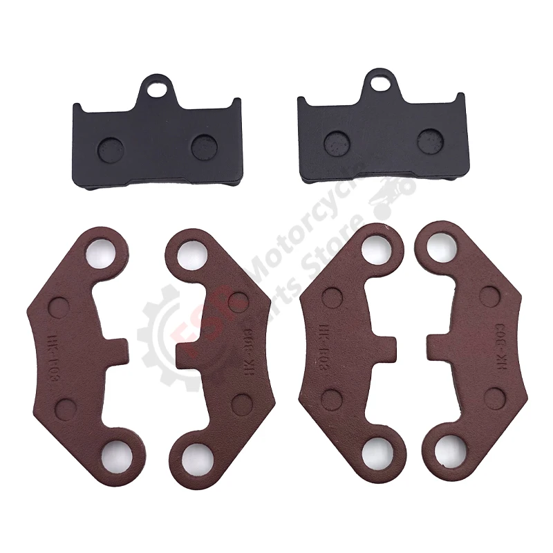 1 Set FRONT & REAR BRAKE PAD Fits CFMoto CF400 CF500 CF600 CF625 CF800 X5 X6 X8 CForce 400/450 GOES500 9010-0808A0 9010-0805A0