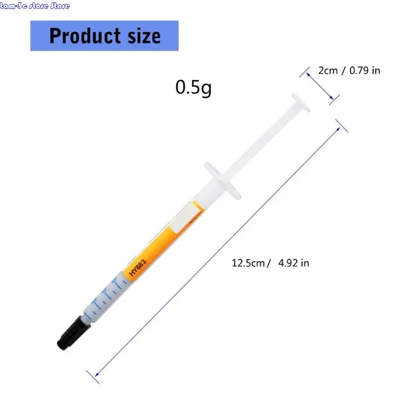 D0UA Advanced Heat Sinkコンパウンド優れた熱サーマルトランスファーグリースペーストヒートシンクチップセット冷却0.5g