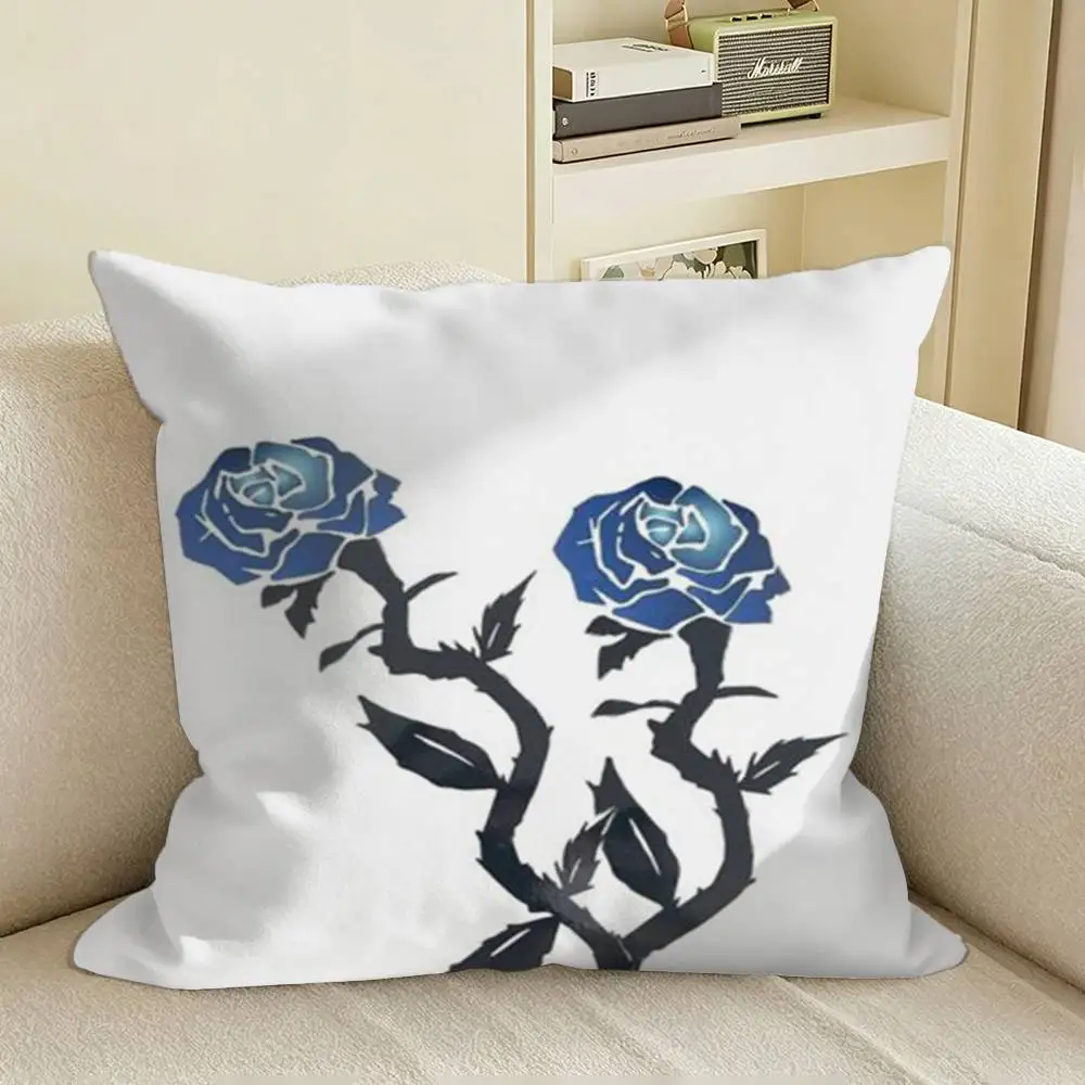 FootballAnime Michael Kaiser Blue LOCK Square Sofa Pillow Cover Solid Color Living Room Home Decor Cushion Case view 3