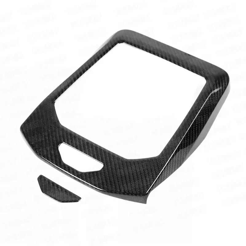 

For BMW 5 Series 530Li True Dry Carbon Fiber Central Control Panel Decorative Frame Automotive Interior Modification Accessories