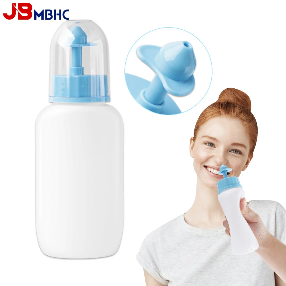 250ML Medical Nasal Irrigator Nose Washer Allergic Rhinitis Sinusitis Neti Pot Sinus Rinse Nasal Cleaner Nose Shower Sinus Clean