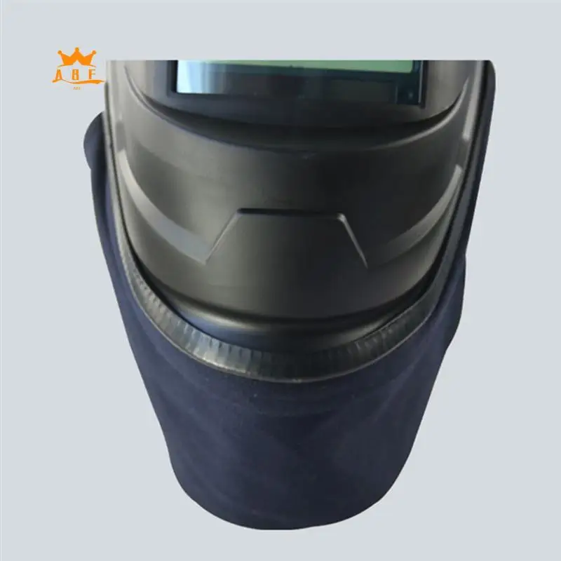 

A08E-Welding Helmet Bib Anti-Scald Splash Scarf Easy To Install Removable Welding Bib Welding Protective Cove