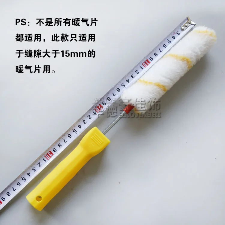 Radiator roller type cleaning brush dead corner dust removal cleaning tool replaceable Huade Haojia decoration